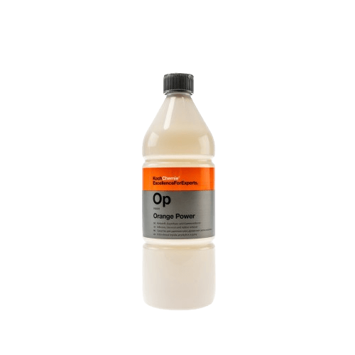 Koch - Chemie Orange Power Op — Natural Extract - Based Stain Remover — Halogenated Hydrocarbons - Free - Aram DetailingKoch - Chemie Orange Power Op — Natural Extract - Based Stain Remover — Halogenated Hydrocarbons - FreeAram Detailing