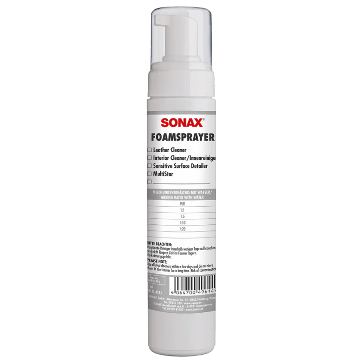 SONAX Foam Sprayer 250 ml - Aram DetailingSONAX Foam Sprayer 250 mlAram Detailing