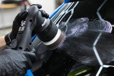 glass polishing at aram detailing paint correction 